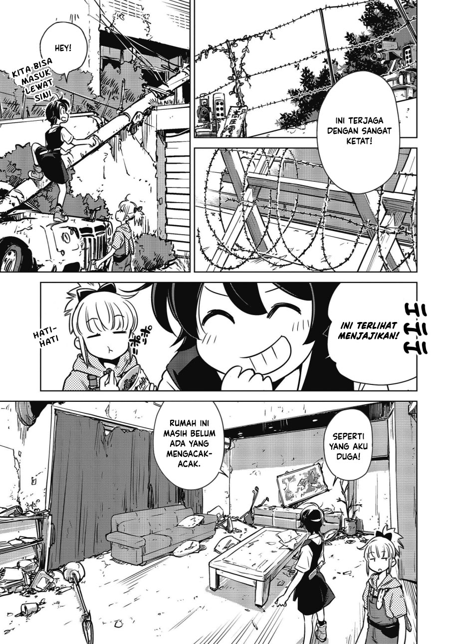 Shuumatsu Touring Chapter 3 - halaman 15