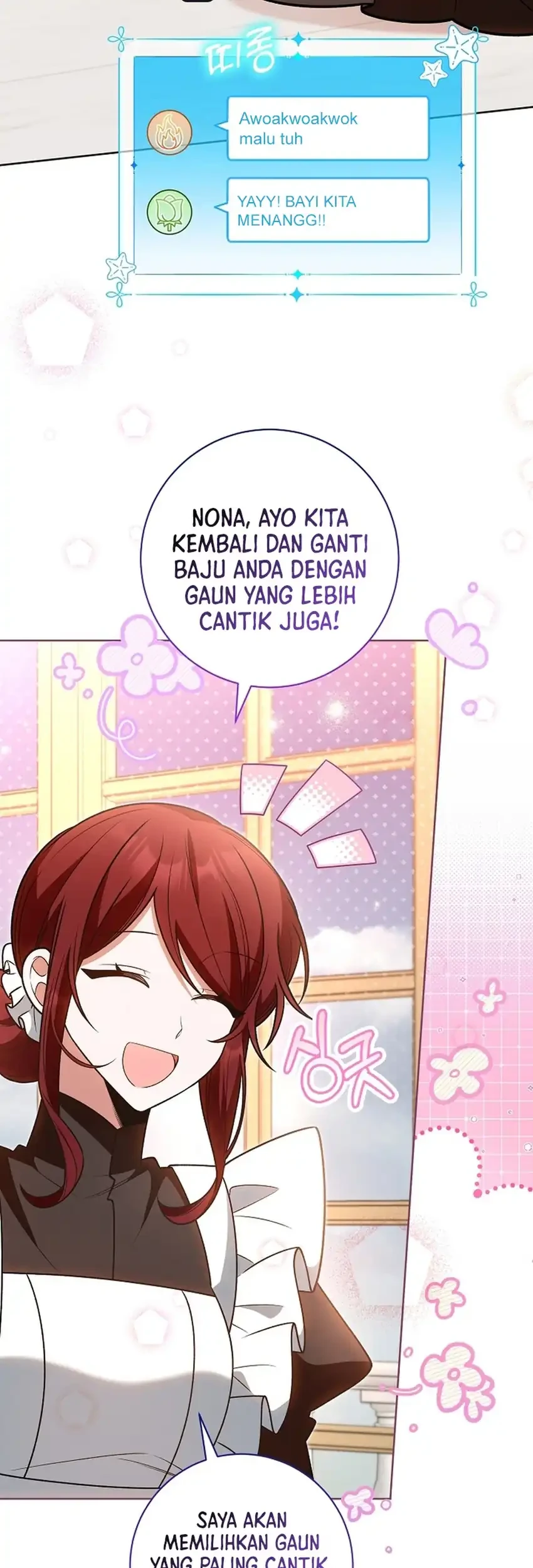 Si Bungsu di Variety Show Pengasuhan Itu Sangat Menggemaskan Chapter 19 - halaman 46