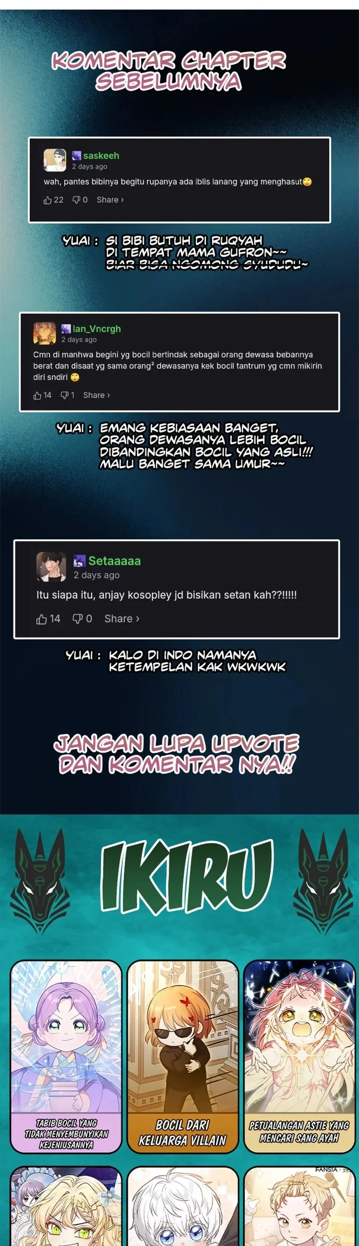 Si Bungsu di Variety Show Pengasuhan Itu Sangat Menggemaskan Chapter 23 - halaman 73