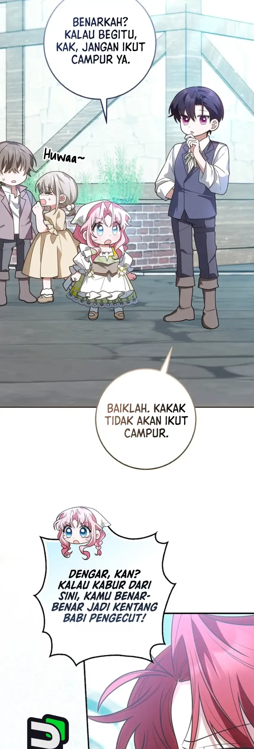 Si Bungsu di Variety Show Pengasuhan Itu Sangat Menggemaskan Chapter 33 - halaman 33