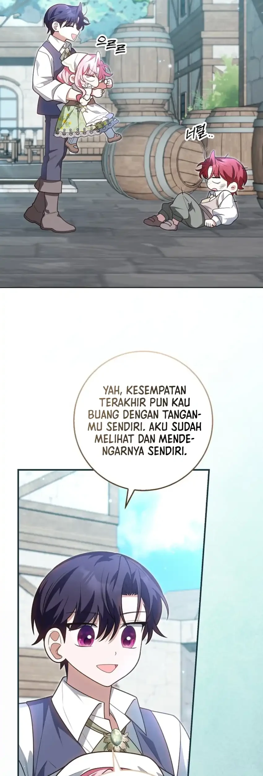 Si Bungsu di Variety Show Pengasuhan Itu Sangat Menggemaskan Chapter 33 - halaman 56