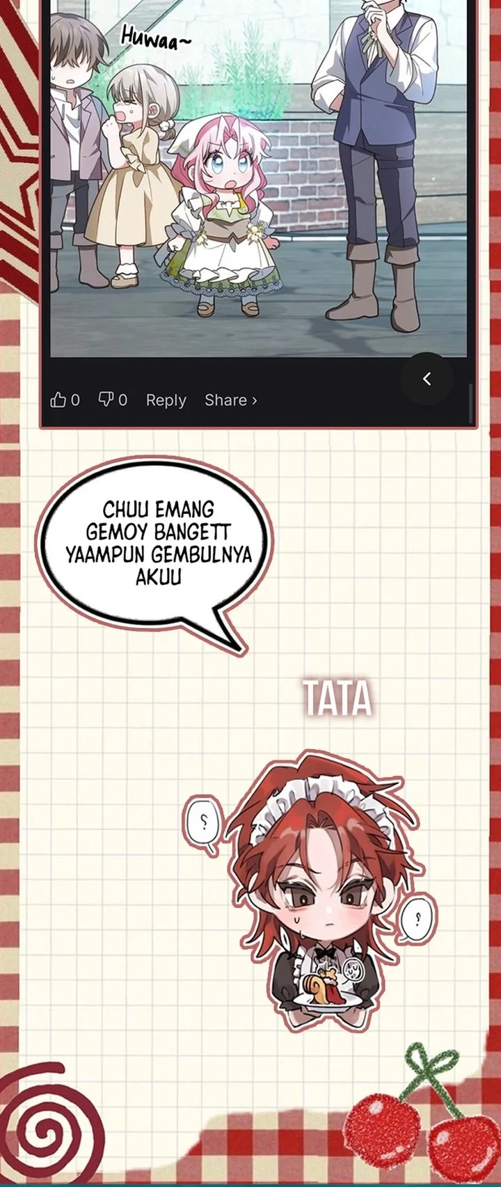 Si Bungsu di Variety Show Pengasuhan Itu Sangat Menggemaskan Chapter 34 - halaman 67