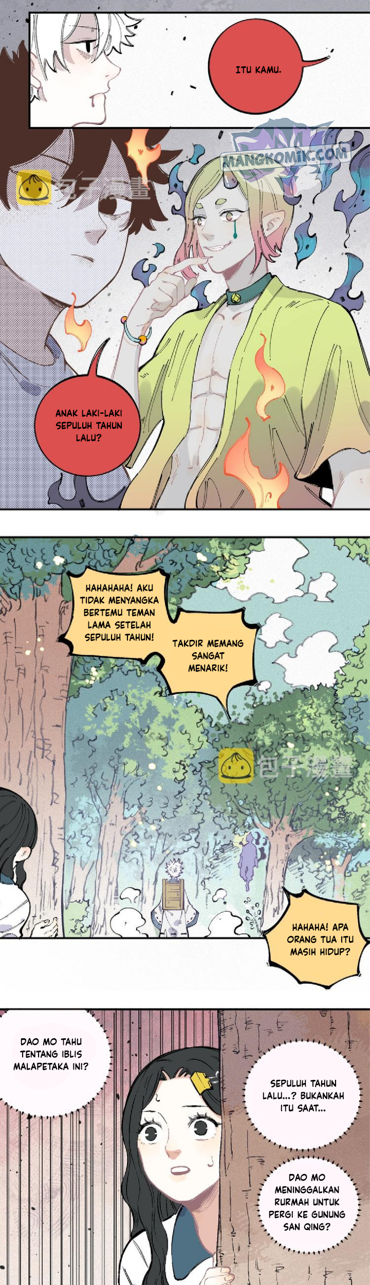 Siblings with a Mountain Man Chapter 37 - halaman 14