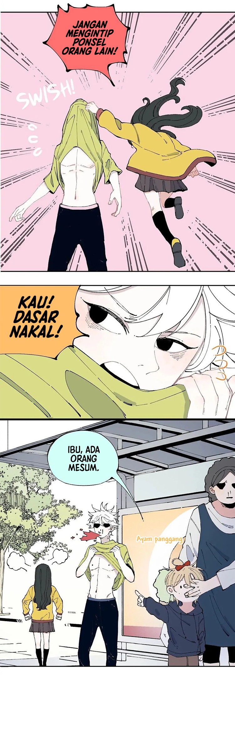 Siblings with a Mountain Man Chapter 4 - halaman 20