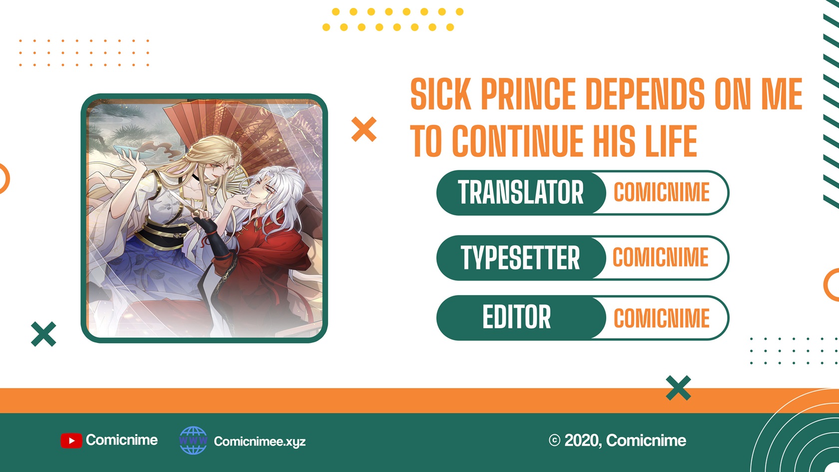 Sick Prince Depends On Me To Continue His Life Chapter 3 - halaman 1