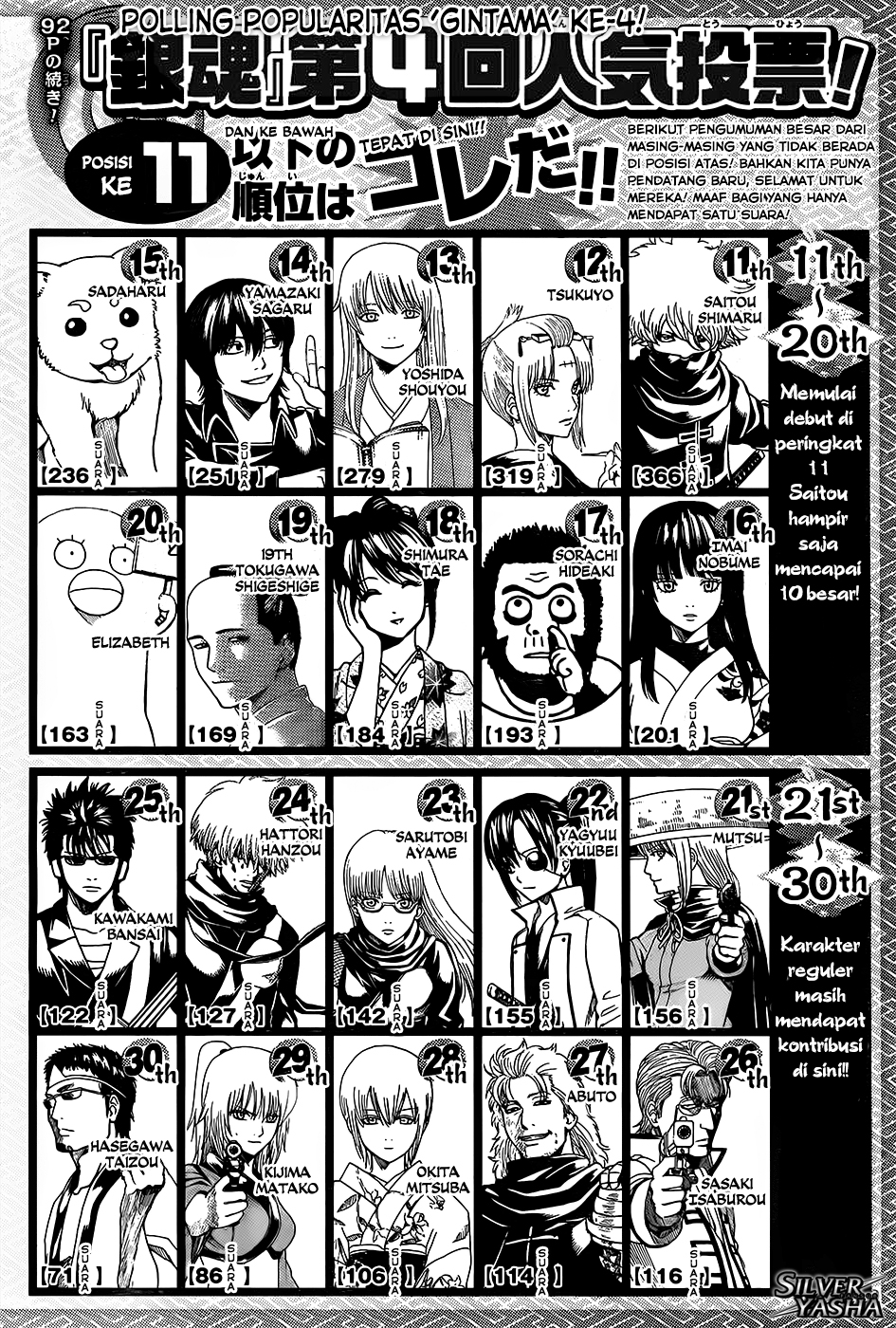 Silver Soul Chapter 589 - halaman 20