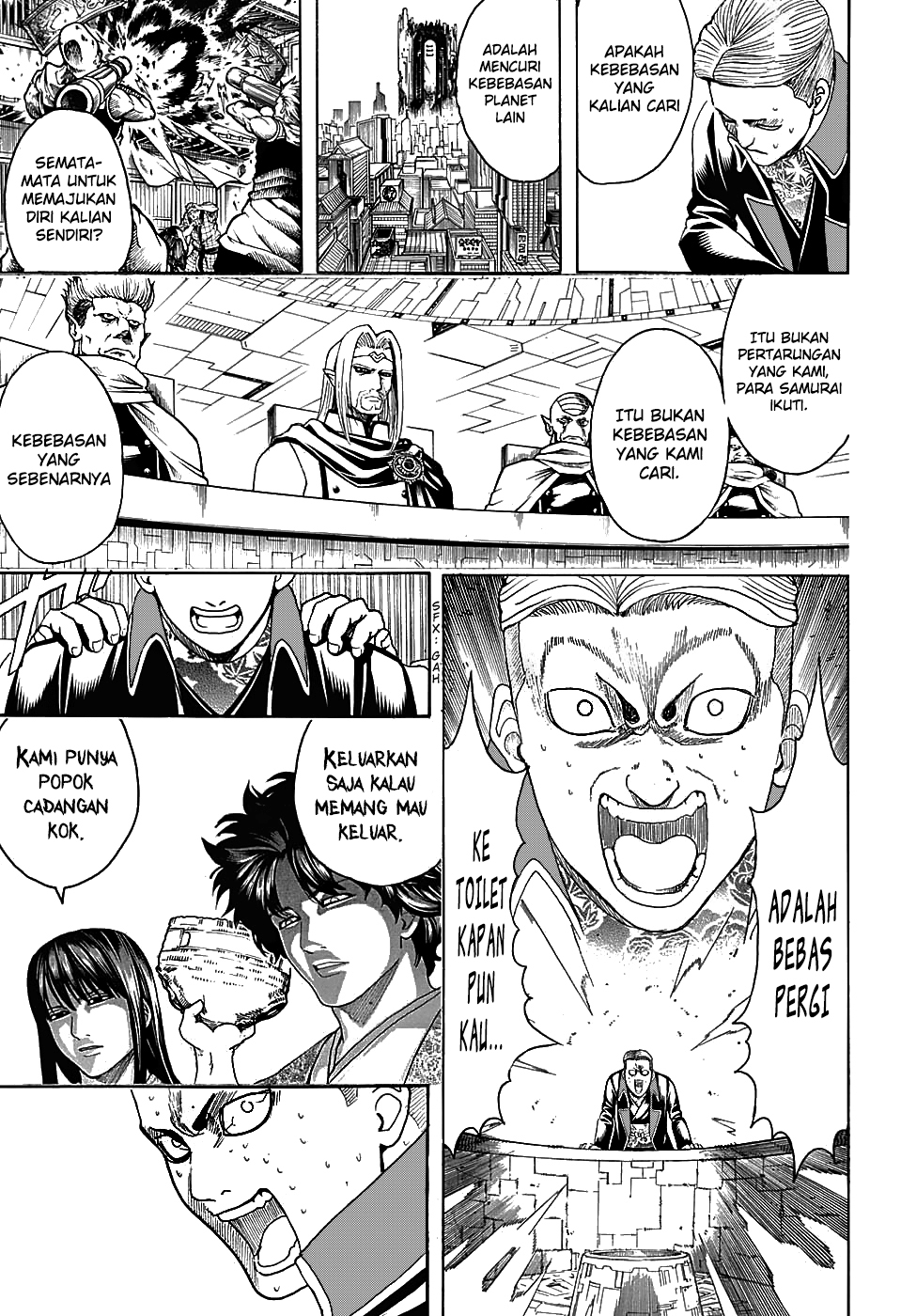 Silver Soul Chapter 600 - halaman 5