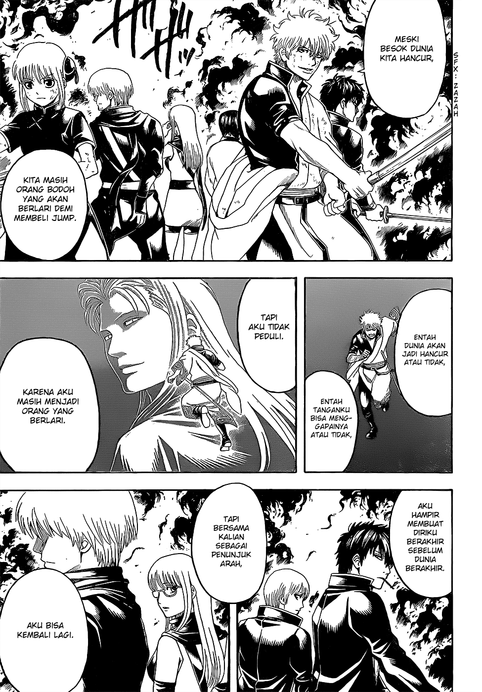Silver Soul Chapter 608 - halaman 9