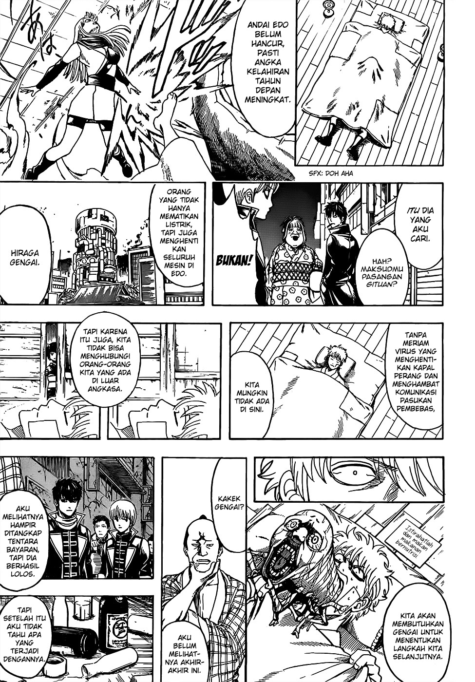 Silver Soul Chapter 628 - halaman 17