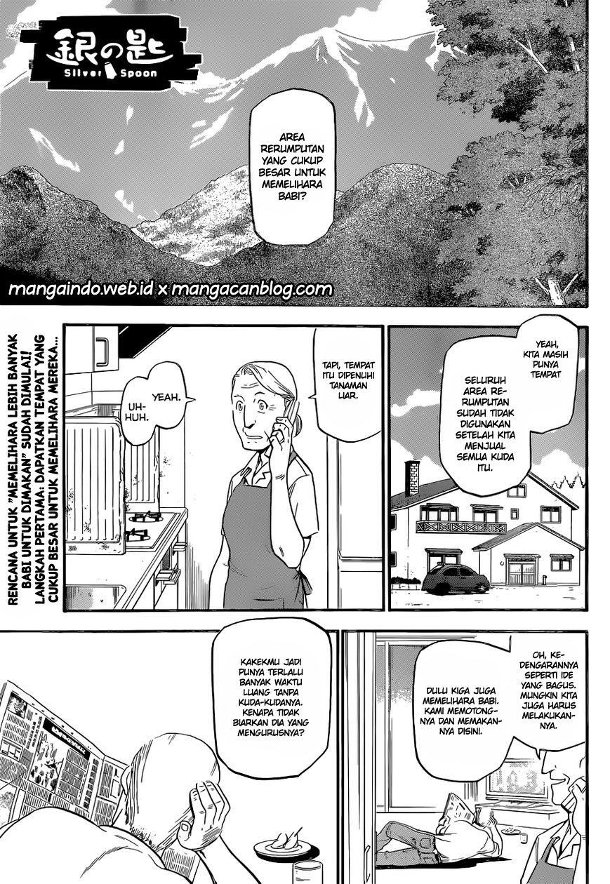 Silver Spoon Chapter 101 - halaman 1
