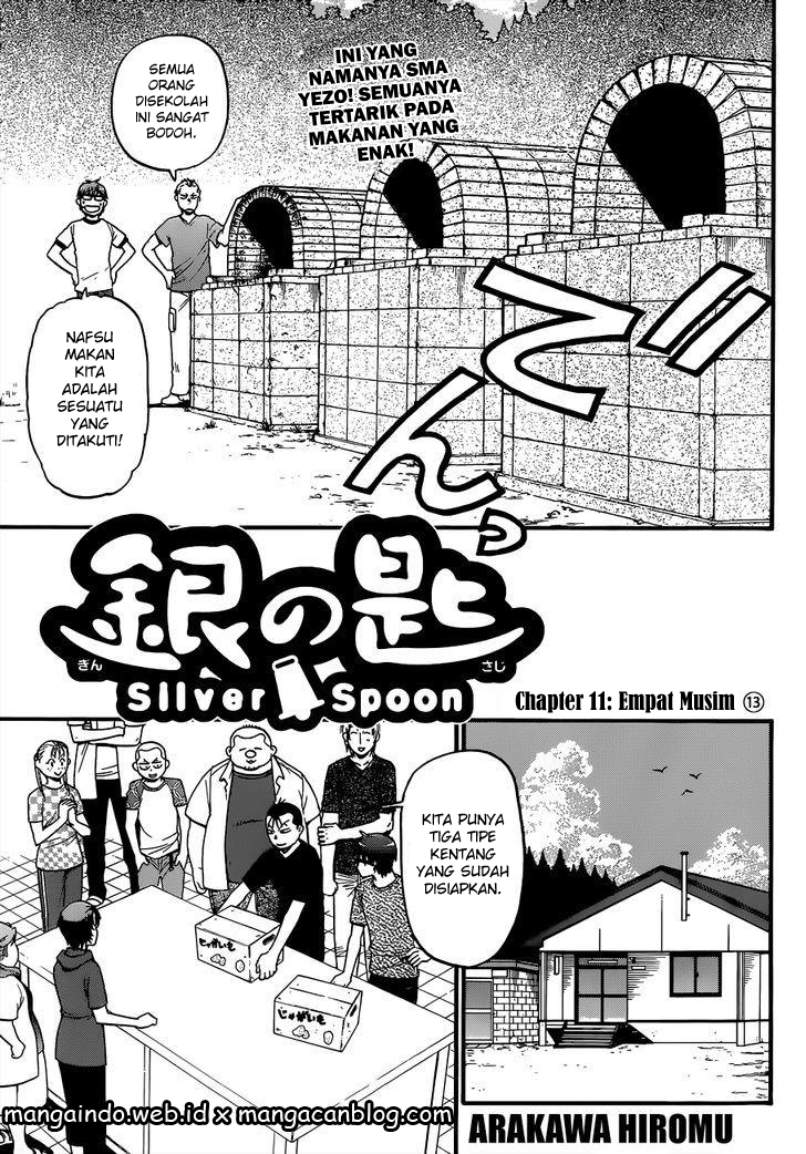 Silver Spoon Chapter 110 - halaman 4