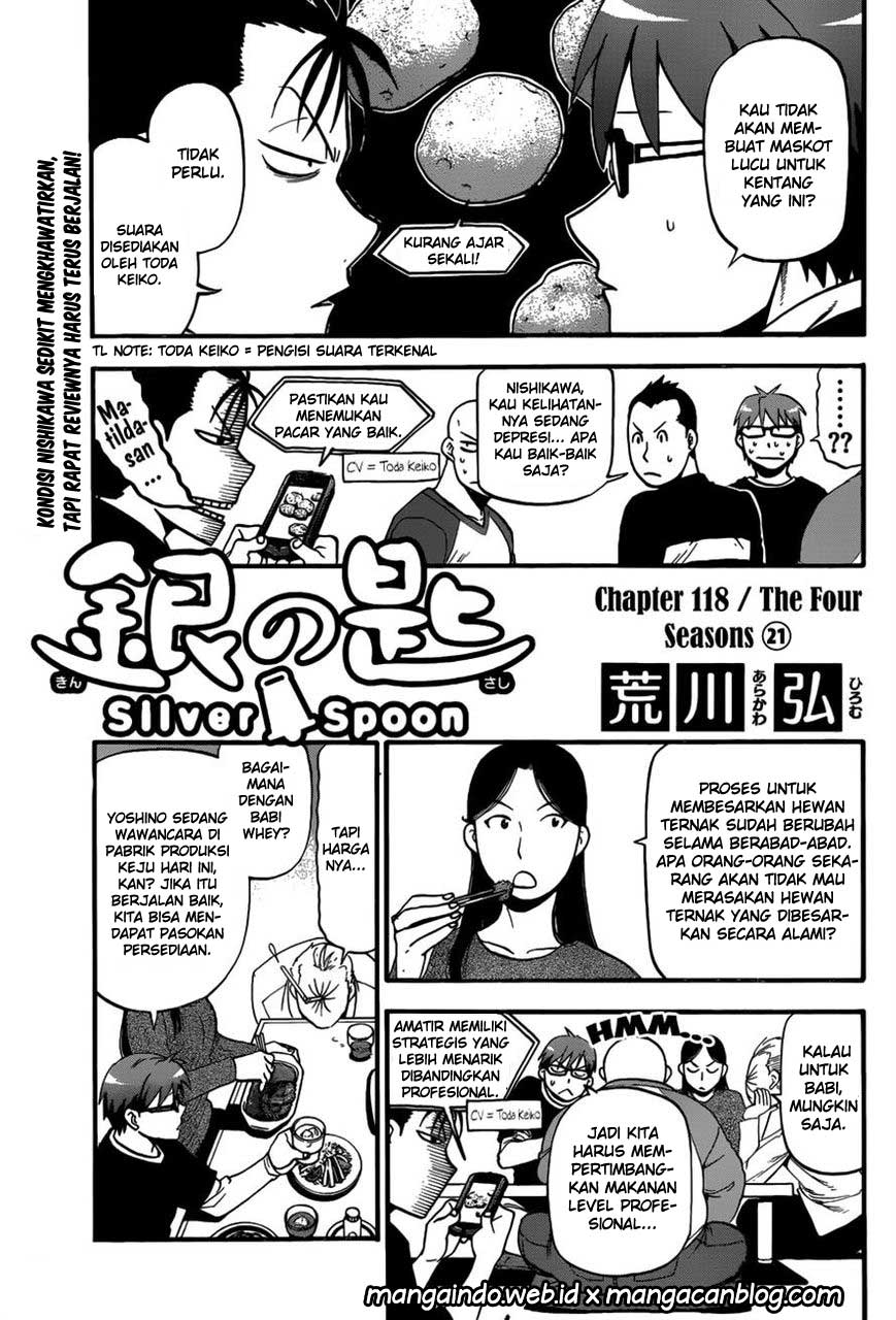 Silver Spoon Chapter 118 - halaman 6