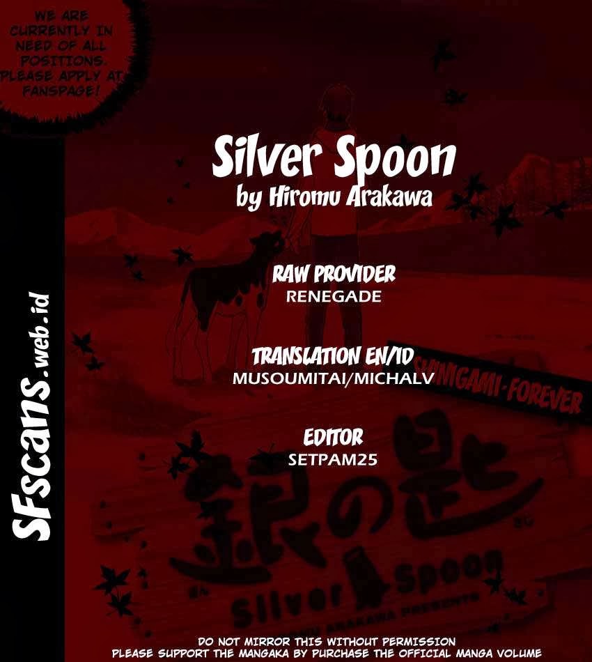 Silver Spoon Chapter 13 - halaman 19