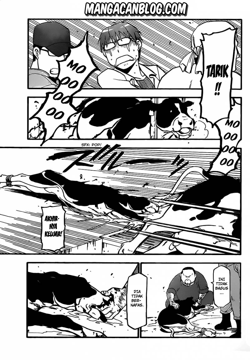 Silver Spoon Chapter 17 - halaman 16
