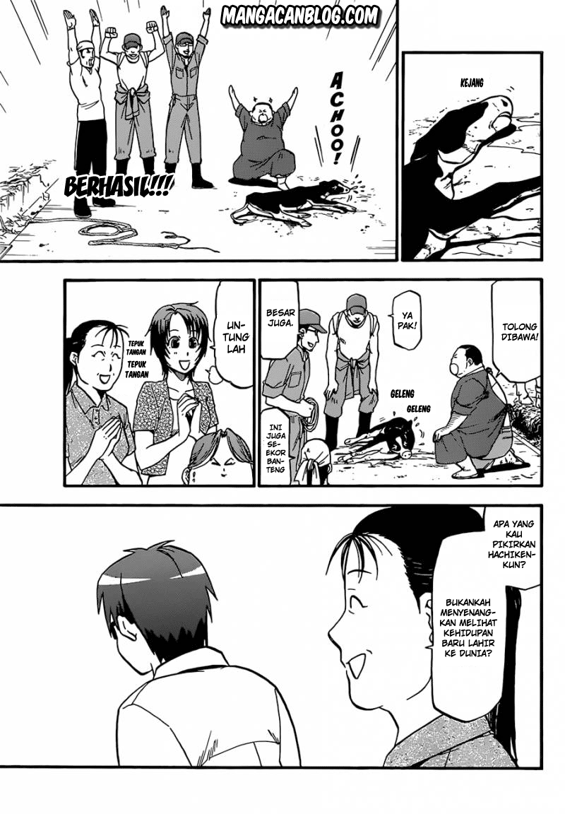 Silver Spoon Chapter 17 - halaman 18