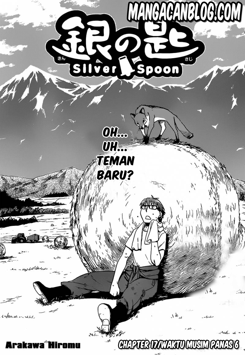 Silver Spoon Chapter 17 - halaman 3
