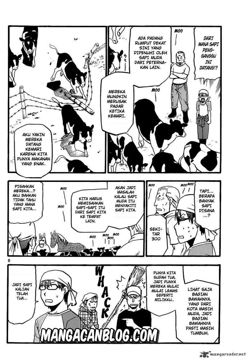 Silver Spoon Chapter 19 - halaman 8