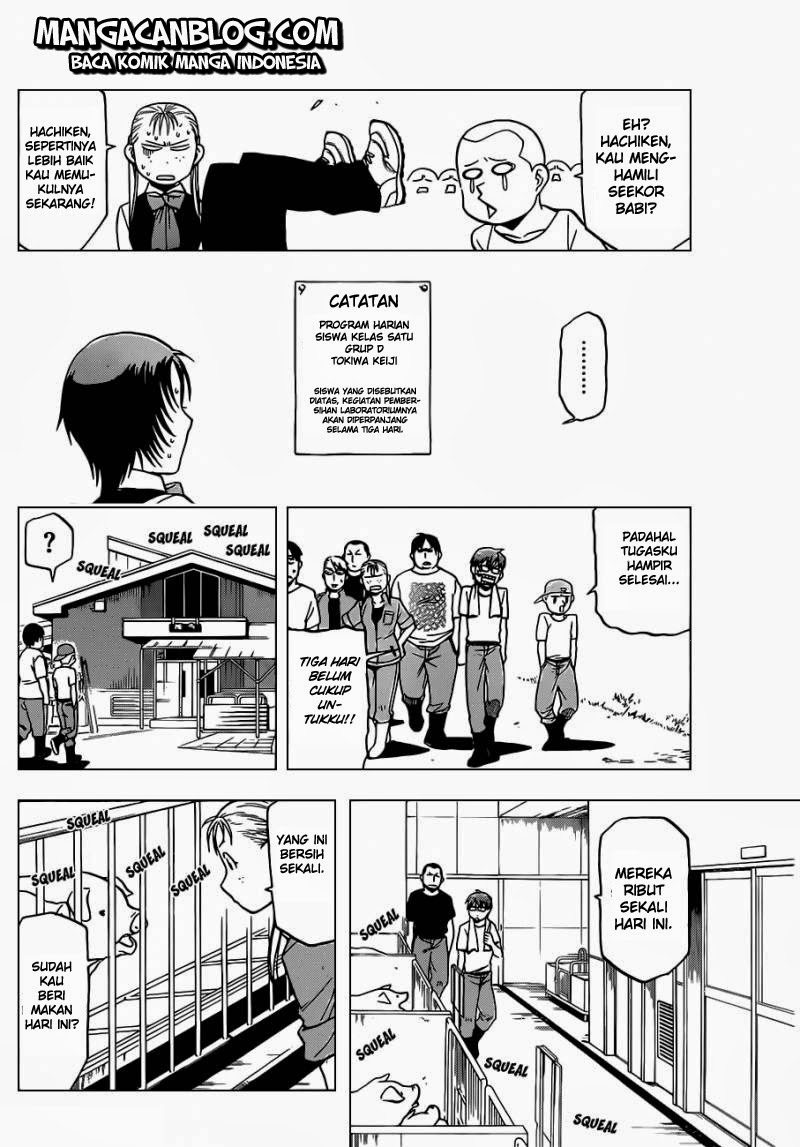 Silver Spoon Chapter 25 - halaman 18