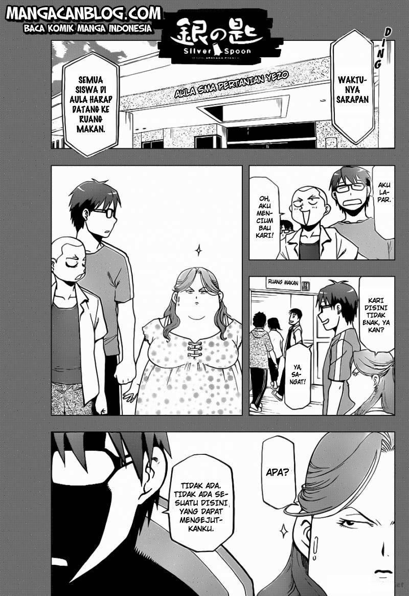 Silver Spoon Chapter 25 - halaman 3