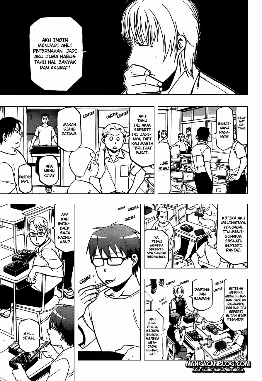 Silver Spoon Chapter 26 - halaman 18