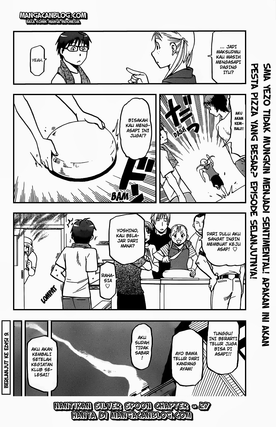 Silver Spoon Chapter 27 - halaman 19