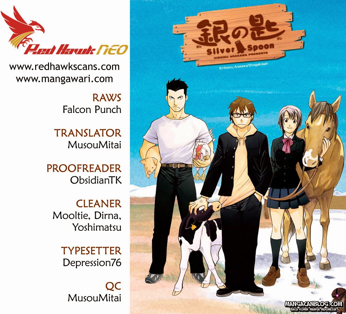 Silver Spoon Chapter 48 - halaman 20