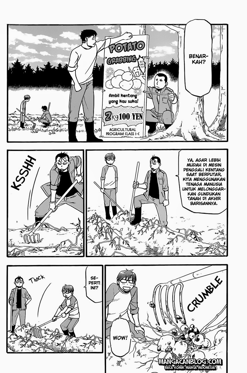 Silver Spoon Chapter 51 - halaman 11