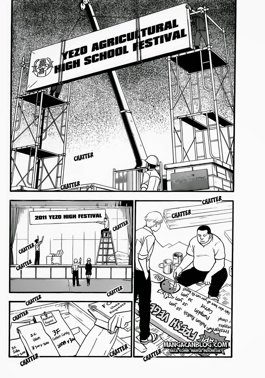 Silver Spoon Chapter 51 - halaman 9