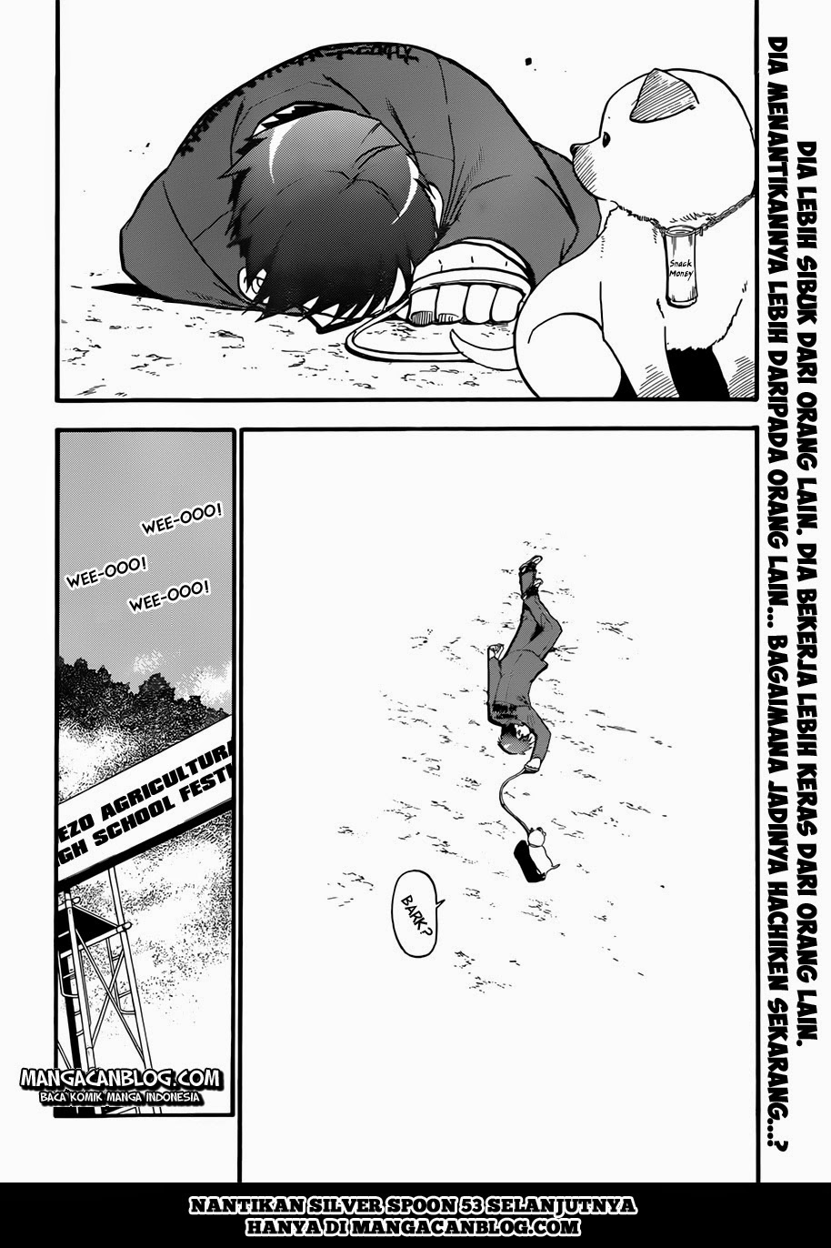 Silver Spoon Chapter 52 - halaman 19