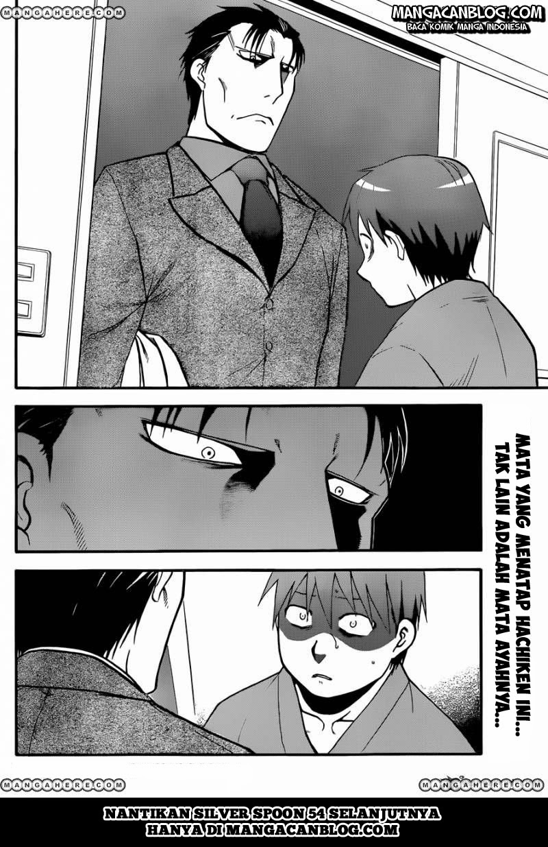 Silver Spoon Chapter 53 - halaman 19