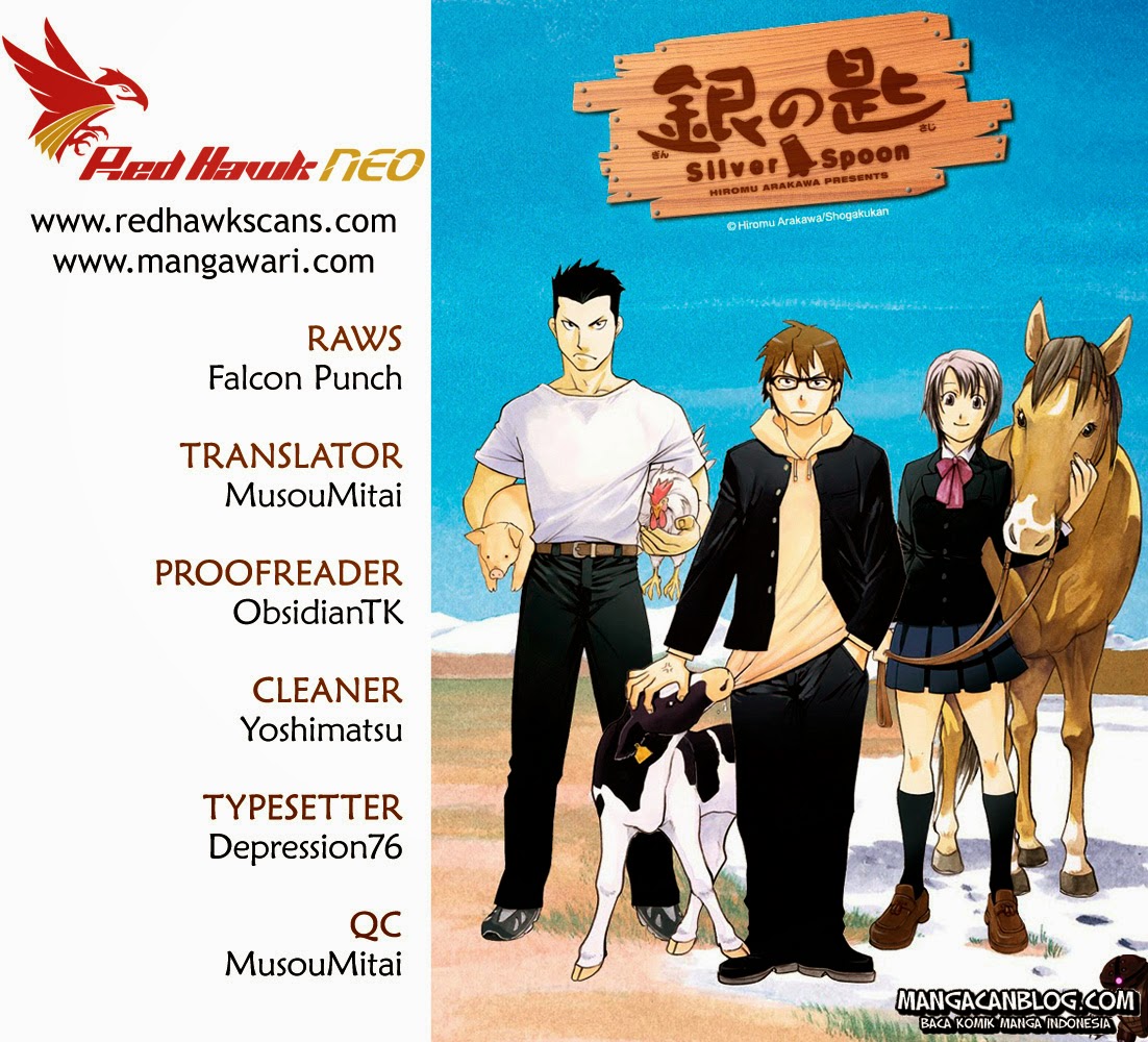 Silver Spoon Chapter 57 - halaman 22