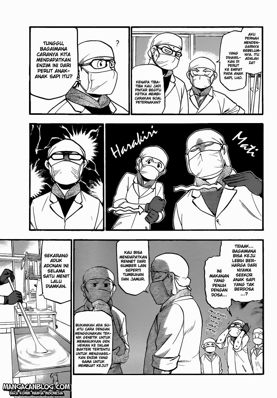 Silver Spoon Chapter 62 - halaman 11