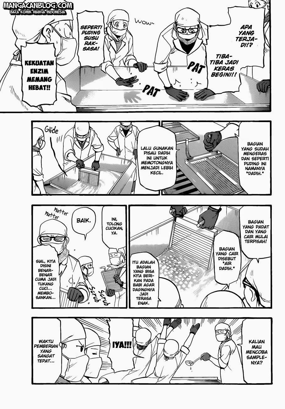 Silver Spoon Chapter 62 - halaman 13
