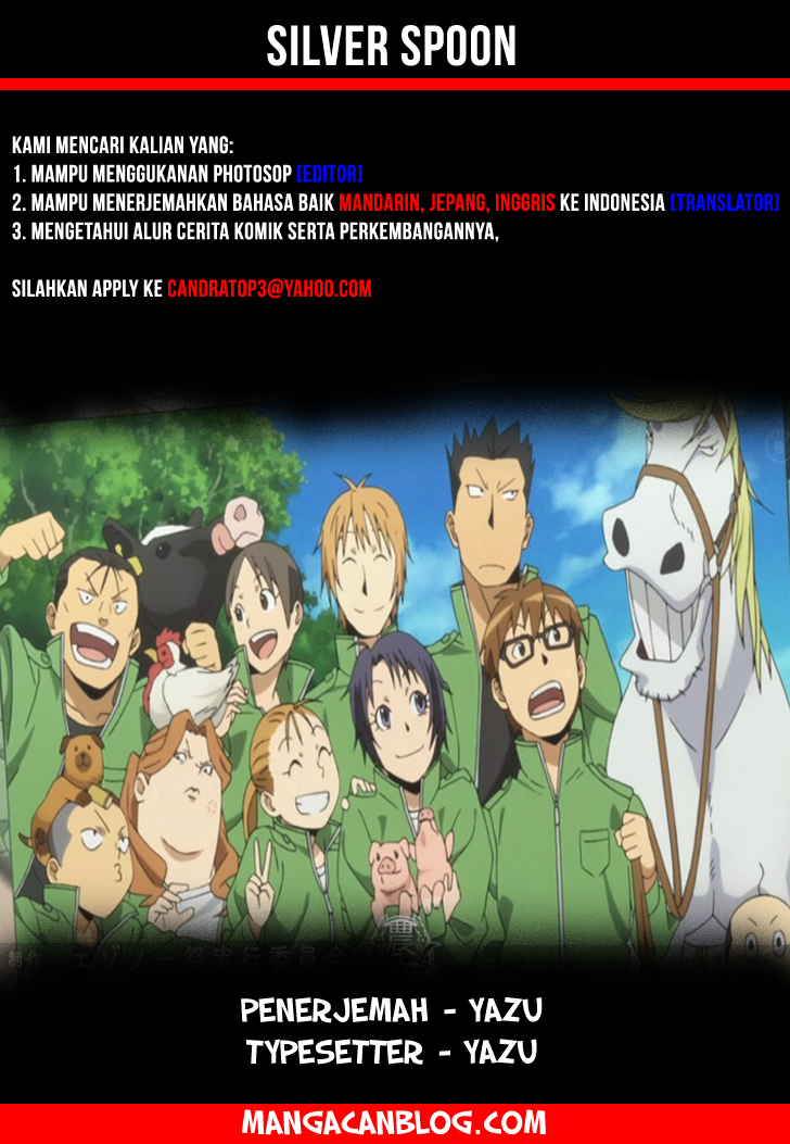 Silver Spoon Chapter 62 - halaman 2