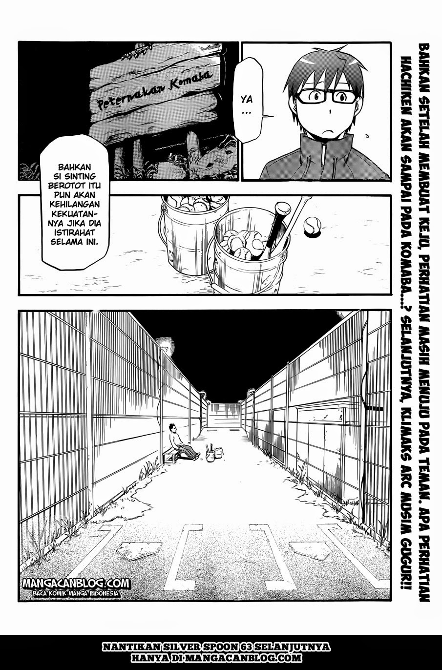 Silver Spoon Chapter 62 - halaman 20