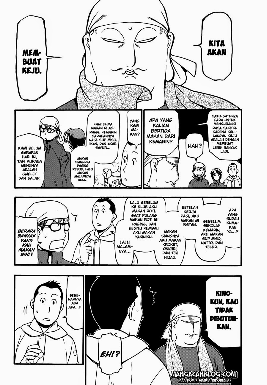Silver Spoon Chapter 62 - halaman 6