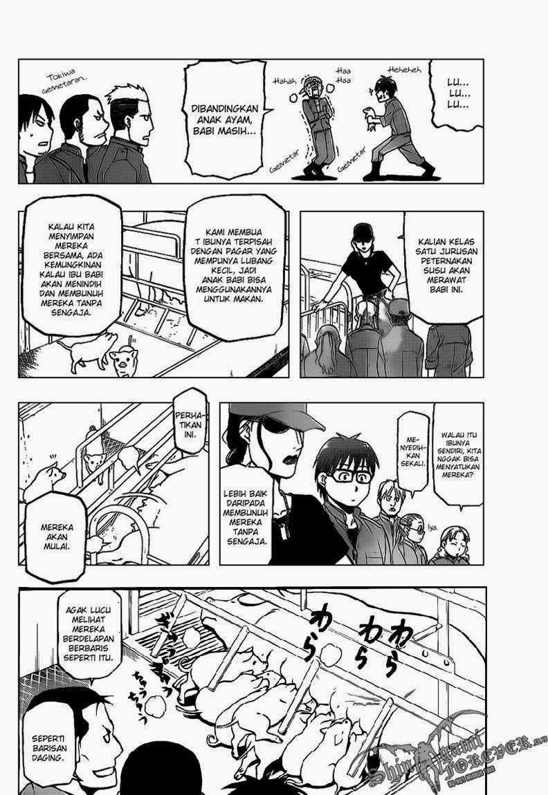 Silver Spoon Chapter 7 - halaman 10