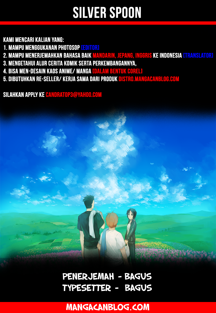 Silver Spoon Chapter 71 - halaman 1