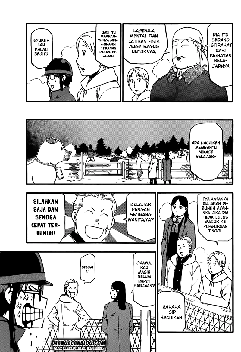 Silver Spoon Chapter 71 - halaman 12