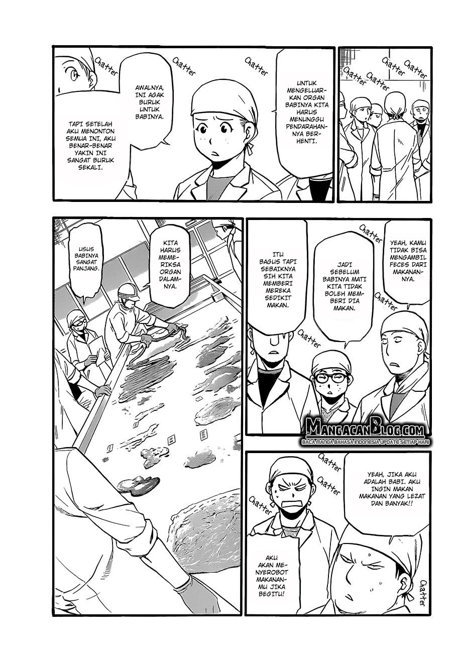 Silver Spoon Chapter 77 - halaman 13