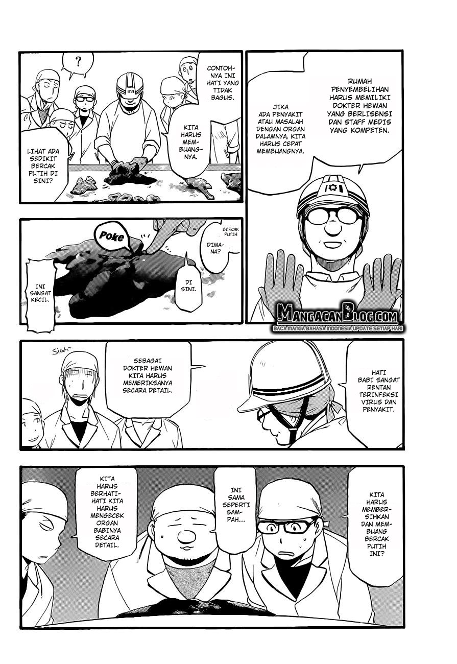 Silver Spoon Chapter 77 - halaman 14
