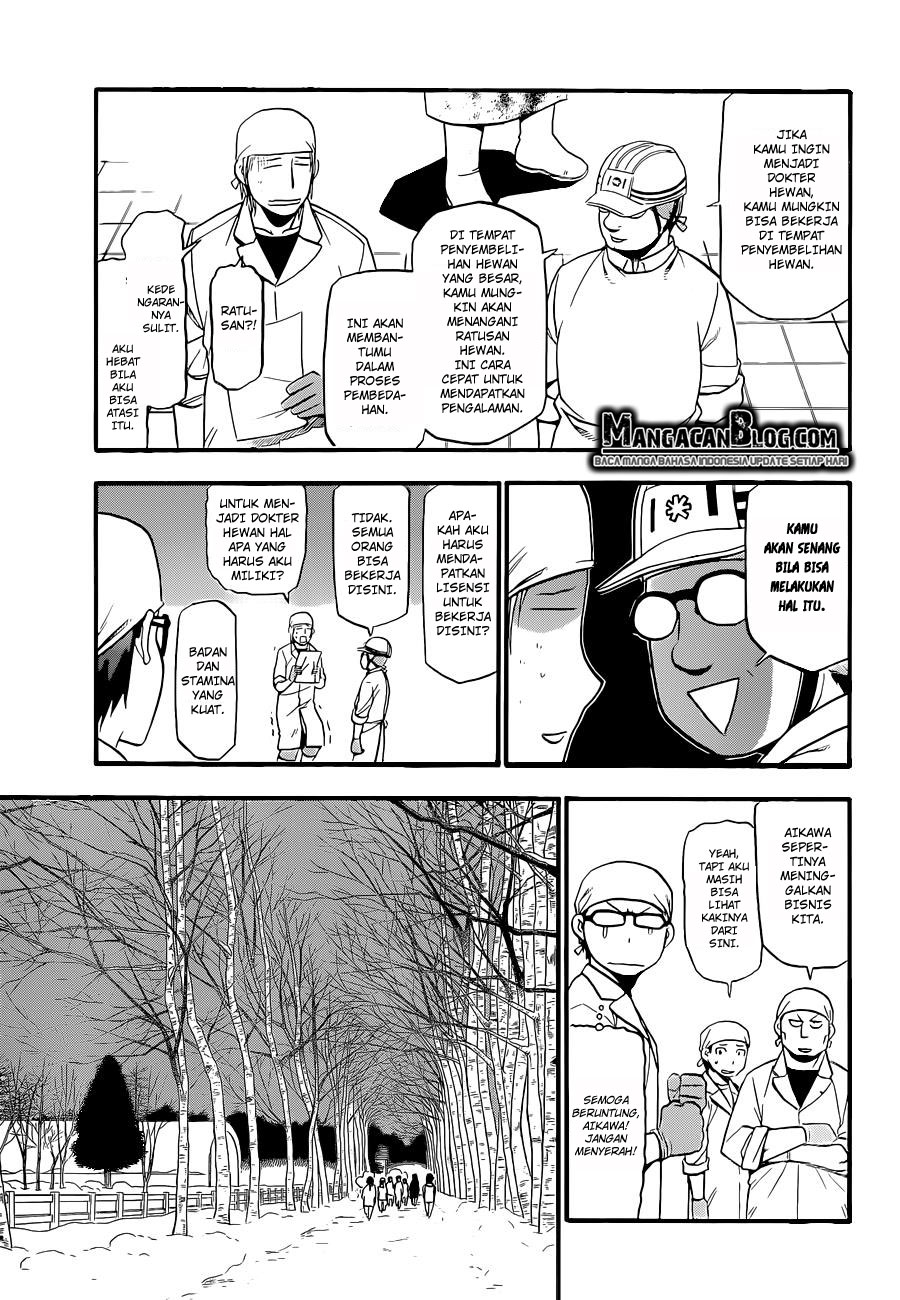 Silver Spoon Chapter 77 - halaman 30