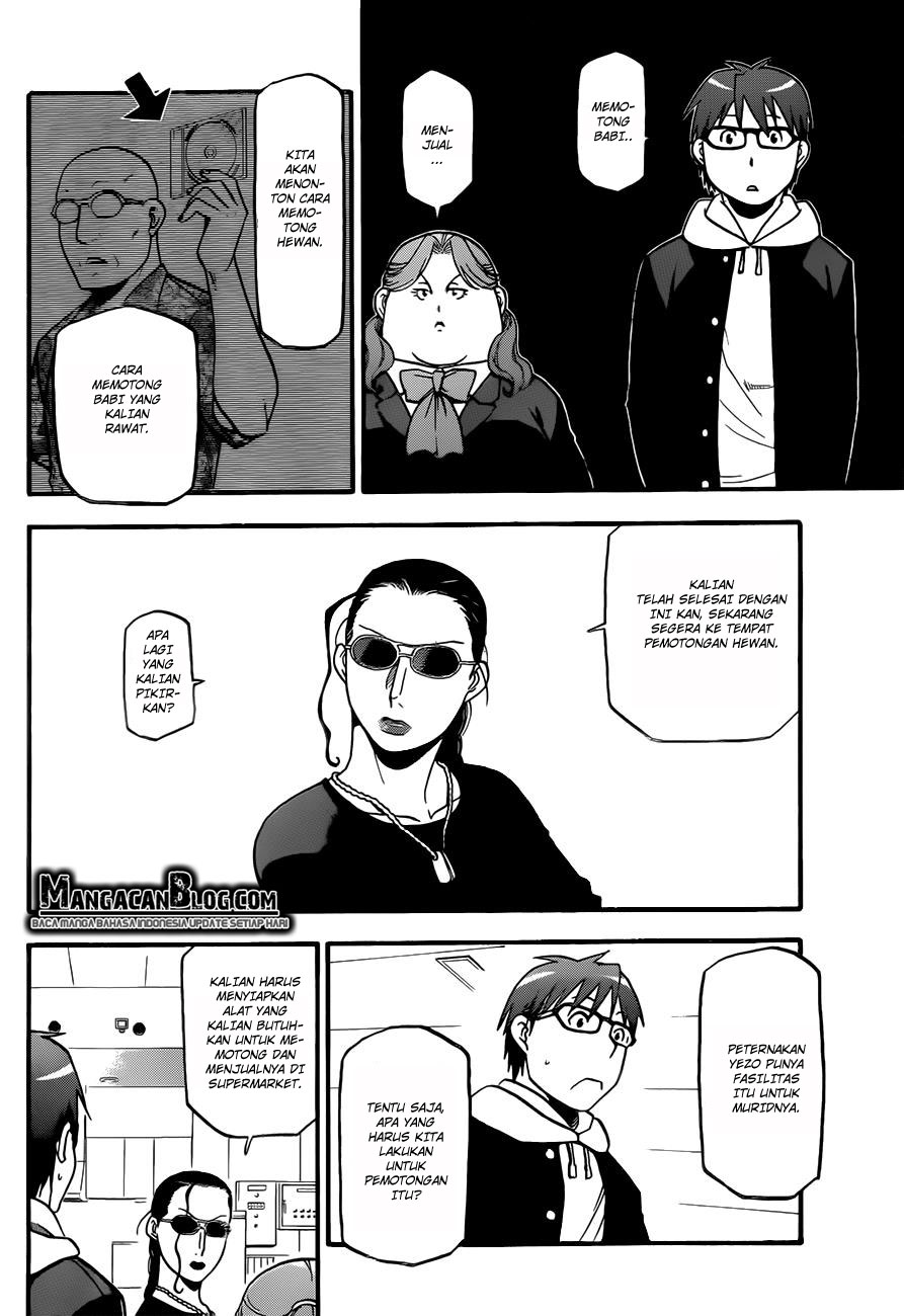 Silver Spoon Chapter 77 - halaman 5