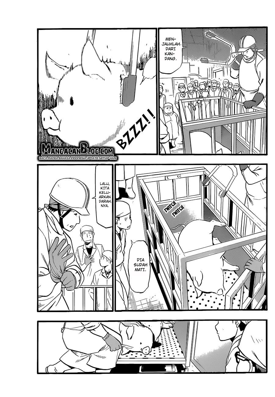 Silver Spoon Chapter 77 - halaman 9