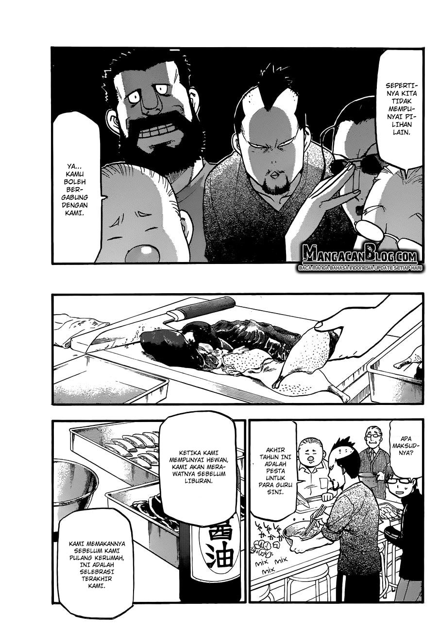 Silver Spoon Chapter 80 - halaman 7