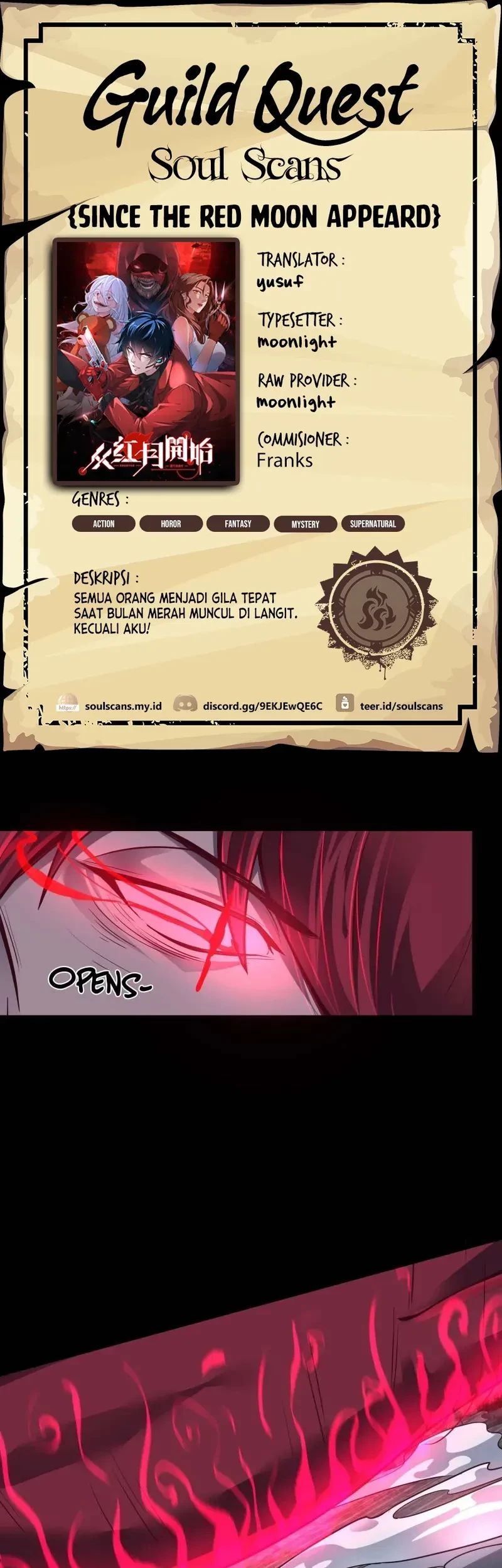 Since The Red Moon Appeared Chapter 107 - halaman 1
