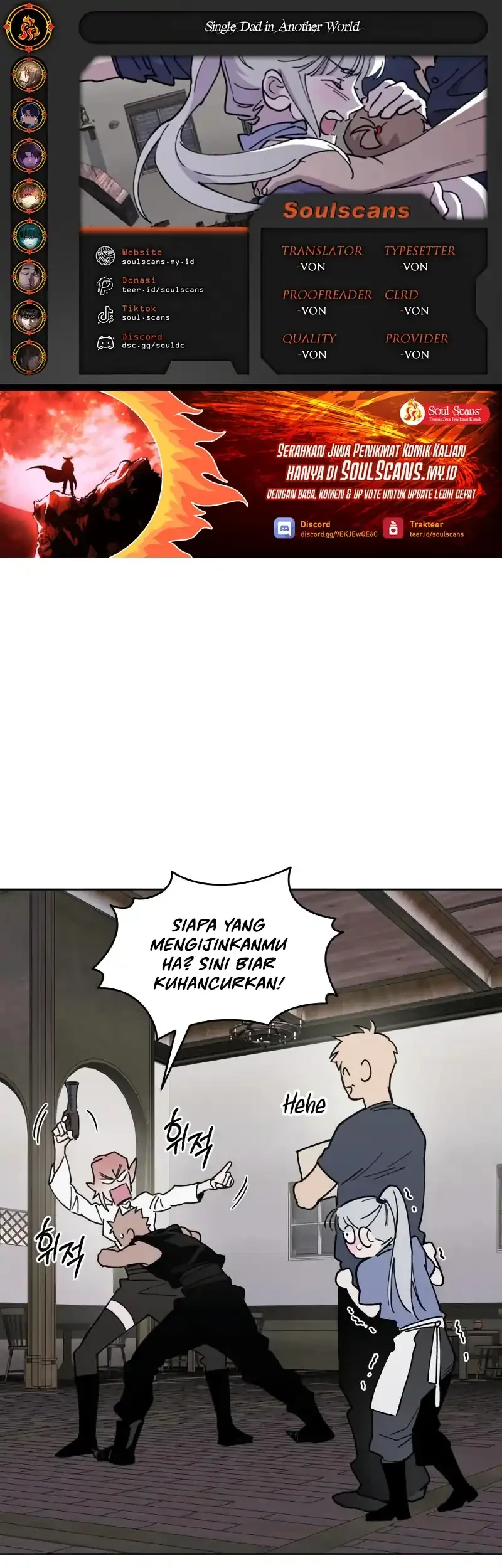 Single Dad in Another World Chapter 13 - halaman 1