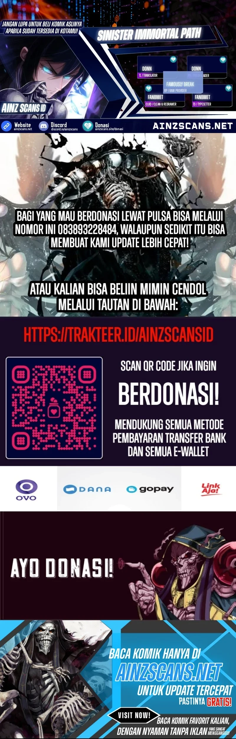 Sinister Immortal Path Chapter 14 - halaman 1
