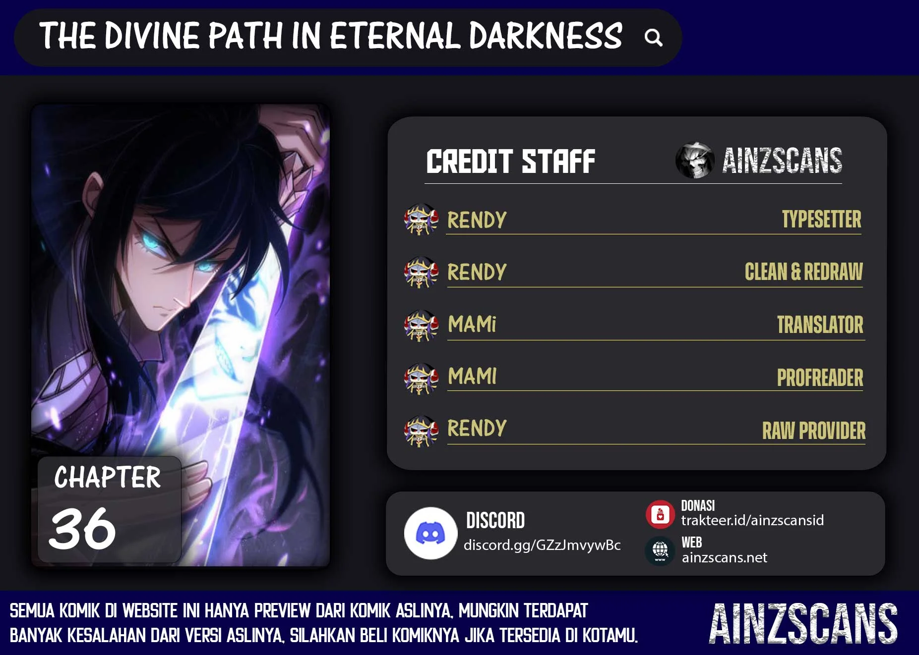 Sinister Immortal Path Chapter 36 - halaman 1