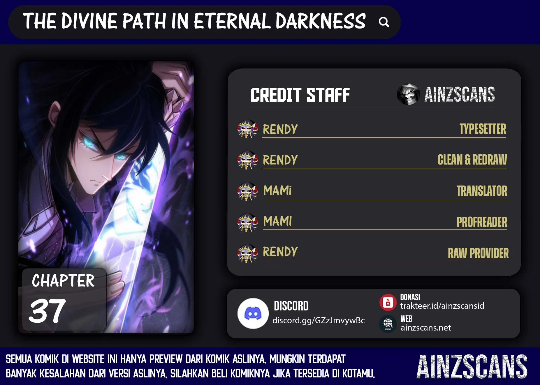 Sinister Immortal Path Chapter 37 - halaman 1